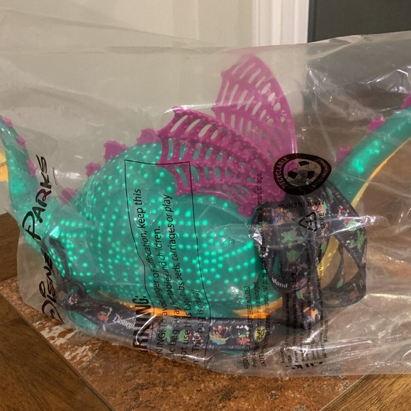 Disney Green and Purple Light-Up Dragon - Picture 4 of 4